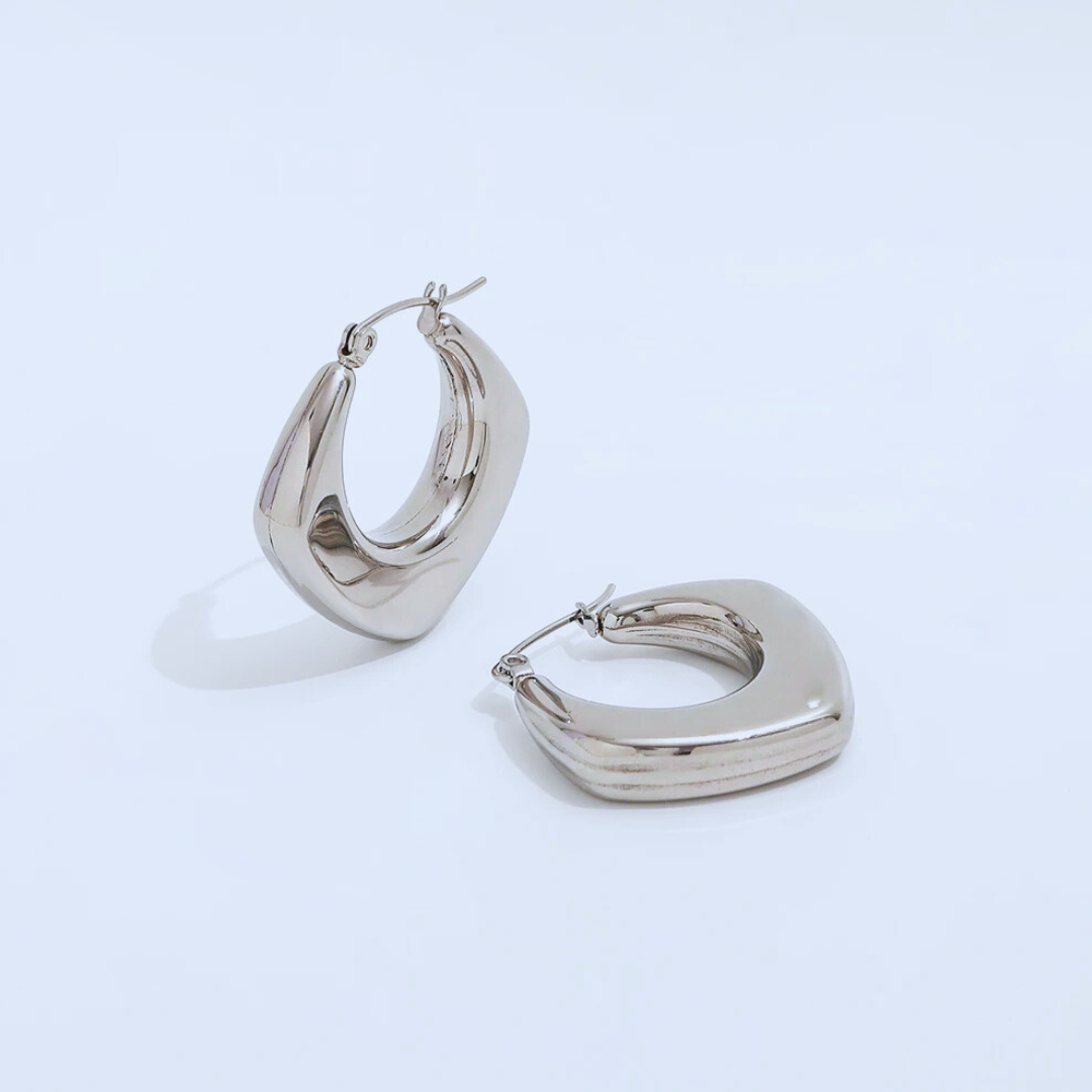 Hollow V Earrings