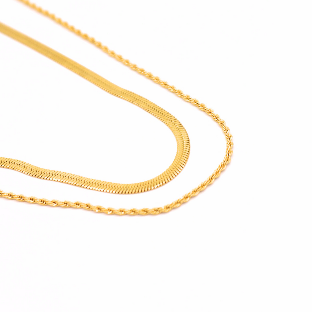 Herringbone Chain Necklace