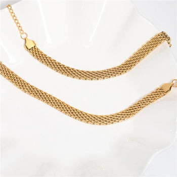 Snake Gold Choker